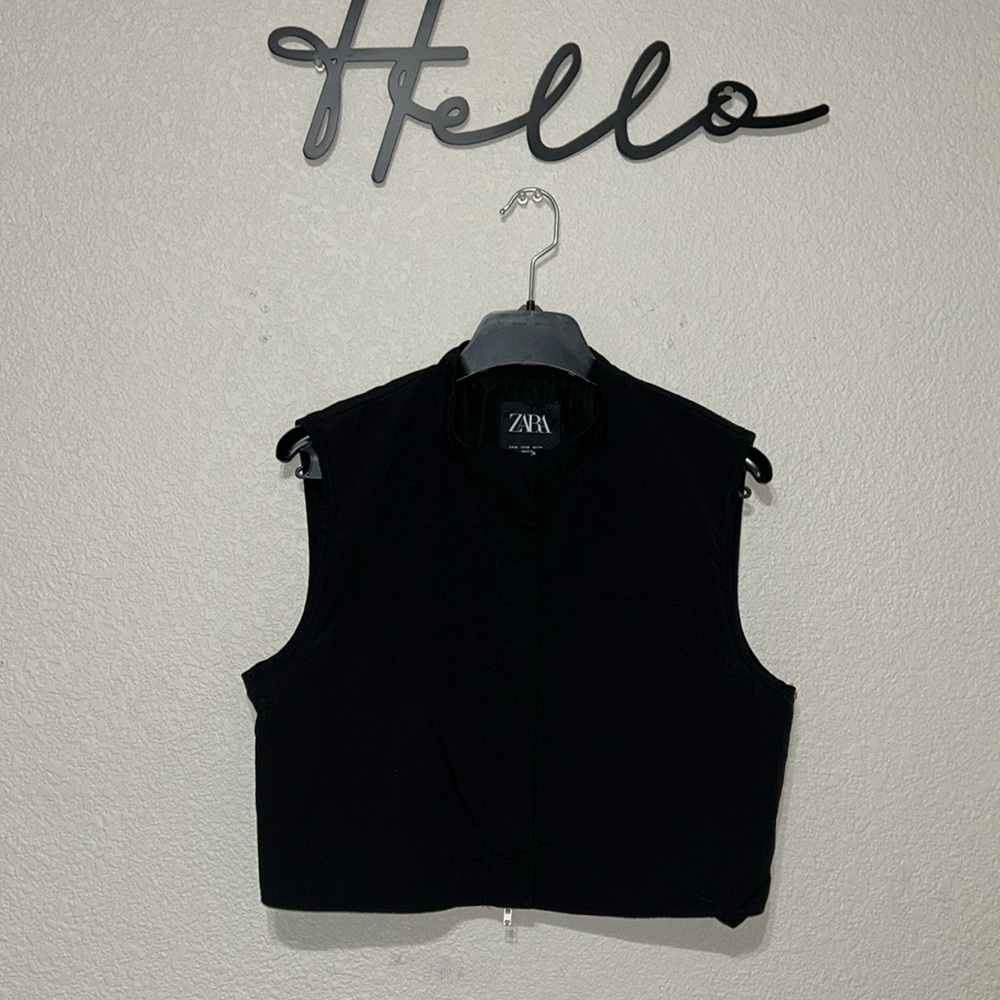 Zara zipper vest